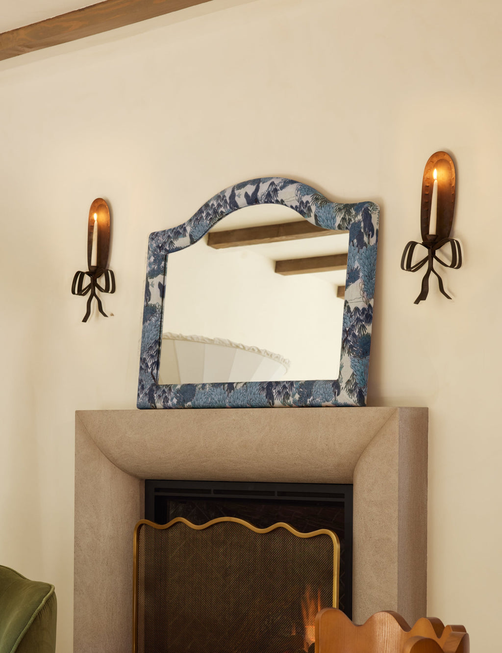 Ribbon Candle Sconce by Sarah Sherman Samuel