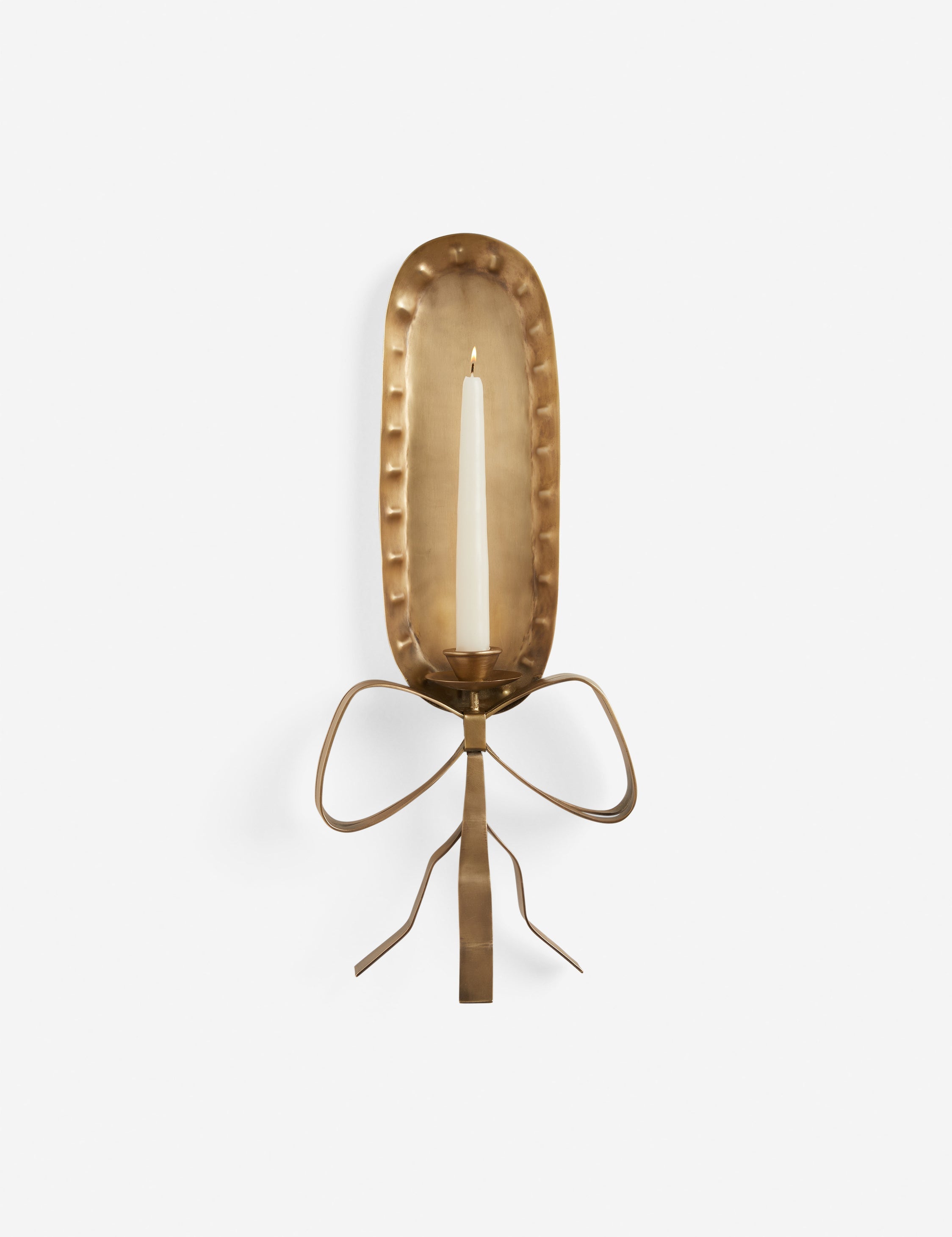 Ribbon Candle Sconce by Sarah Sherman Samuel