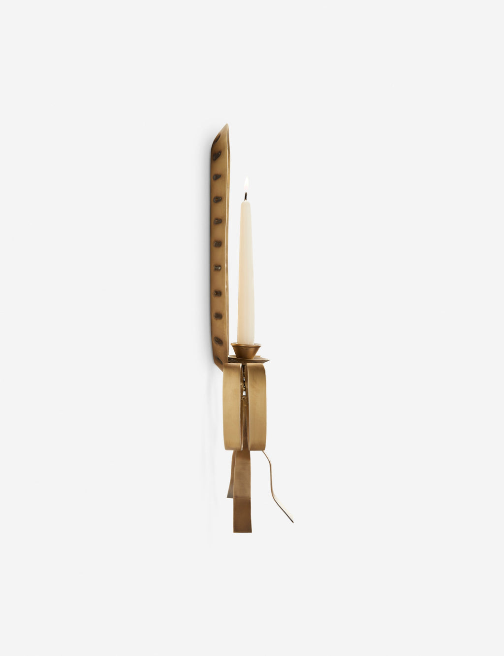 Ribbon Candle Sconce by Sarah Sherman Samuel