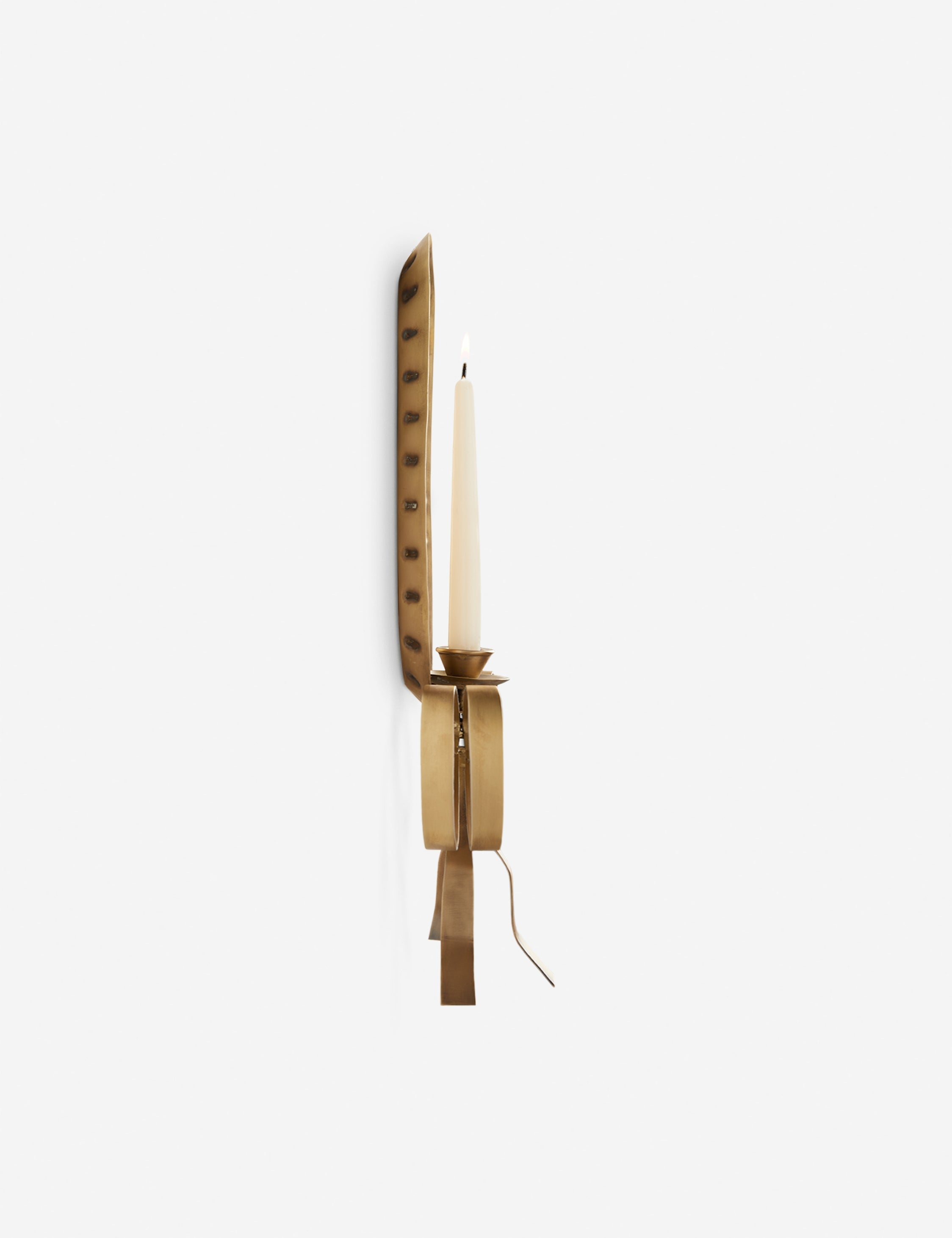Ribbon Candle Sconce by Sarah Sherman Samuel